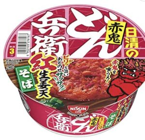 赤鬼紅生姜の風味がクセになる！日清どん兵衛 赤鬼紅生姜天そばの魅力