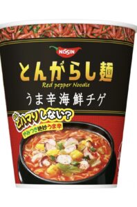 旨辛海鮮チゲの誘惑 - 日清のとんがらし麺うま辛海鮮チゲで辛活！