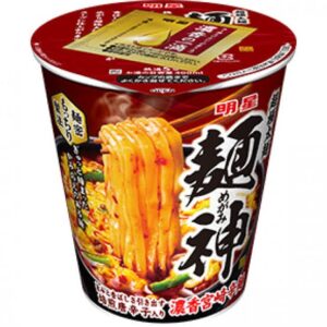 明星宮崎辛麺 濃厚激辛醤油：太麺と濃厚な風味の極上ラーメン体験